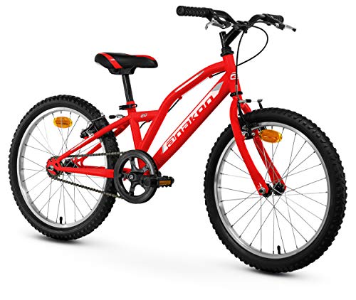 Anakon Hawk One Bicicleta Infantiles, niño, Rojo, 6-9 años