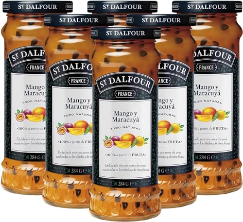 St. Dalfour - Rapsodia de Frutas | Mermelada de Mango y Maracuyá - 6 Unidades x 284g