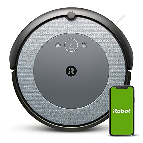 iRobot Robot Aspirador con conexión Wi-Fi Roomba® i515240 con mapeo Inteligente - Limpieza por Habitaciones - Dos cepillos de Goma multisuperficie - Ideal para Mascotas - Sugerencias Personalizadas