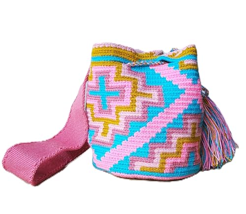 Terra Fusion Bolso pequeño Wayuu | Bolso bandolera | Tomorrowland Mini, Púrpura