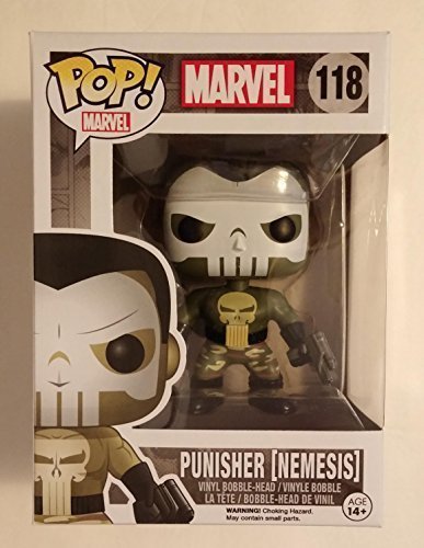 POP! Funko Marvel Punisher Nemesis 118 Vinyl Bobble-Head by