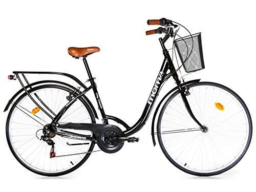 Moma Bikes City Classic 28' - Bicicleta Paseo , Aluminio , SHIMANO 18V