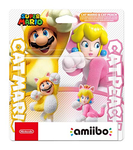 Nintendo amiibo Mario Felino y Peach Felina (pack 2 en 1)