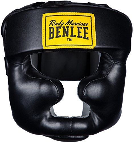 BENLEE Rocky Marciano Kopfschützer Full Protection - Casco de Boxeo, Color Negro, Talla l/XL