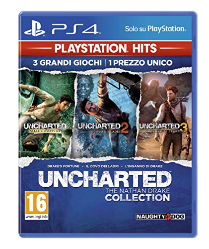 Sony Uncharted: The Nathan Drake Collection, PS Hits, PS4 vídeo - Juego (PS Hits, PS4, PlayStation 4, Acción / Aventura, T (Teen))