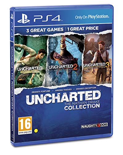 Sony Uncharted: The Nathan Drake Collection - Juego (PlayStation 4, Soporte físico, Acción / Aventura, Bluepoint Games Naughty Dog, T (Teen), Collectors)