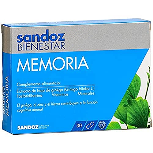 Sandoz Bienestar Memoria 180Mg, 100 Gramos, 30 Capsulas