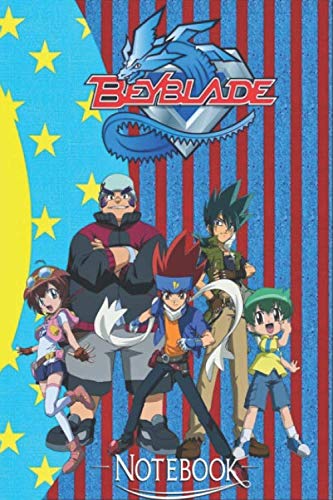 Beyblade Burst Turbo Notebook: Lined Journal ,Writing Journal, Gift Notebook For Kids all ages, Journal, Notebook, Diary, Composition Book vol 2