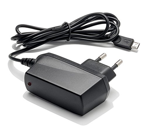 Slabo Cargador Red Micro USB - 1000mA - para Lenovo K6 / P2 / C2 / Moto G4 / G4 Plus / G4 Play / E3 / Moto G5 / G5 Plus Cargador rápido de Viaje para el móvil - Negro