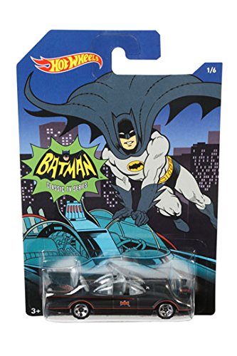BATMAN Hot Wheels DC Comics DieCast Vehículo BATMOBIL Classic TV Series