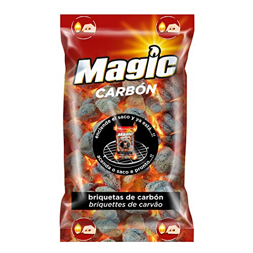 Magic 07989 Briquetas de Carbón Autoencendible