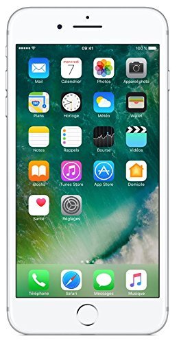 Apple iPhone 7 Plus SIM-Free Smartphone Silver 128GB (Renewed)