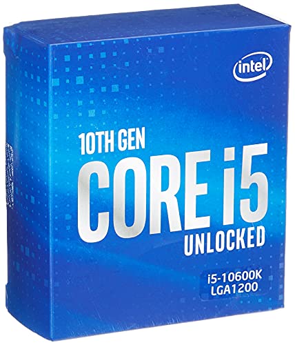 Intel Core i5-10600K - Procesador (4,10 GHz; Casquillo LGA1200; 125 W)