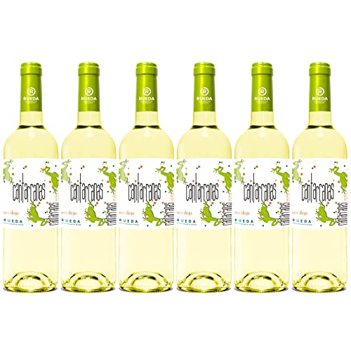 Cuatro Rayas CANTARRANAS. Vino Blanco Verdejo D.O. Rueda (6 Botellas x 750ml)