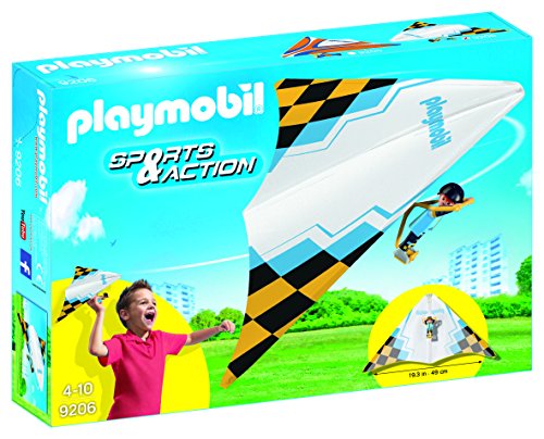 Playmobil Aire Libre ala Delta Jack Playset de Figuras de Juguete, Multicolor, 7 x 34,8 x 24,8 cm (Playmobil 9206)