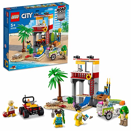 LEGO 60328 My City Base de Socorristas en la Playa
