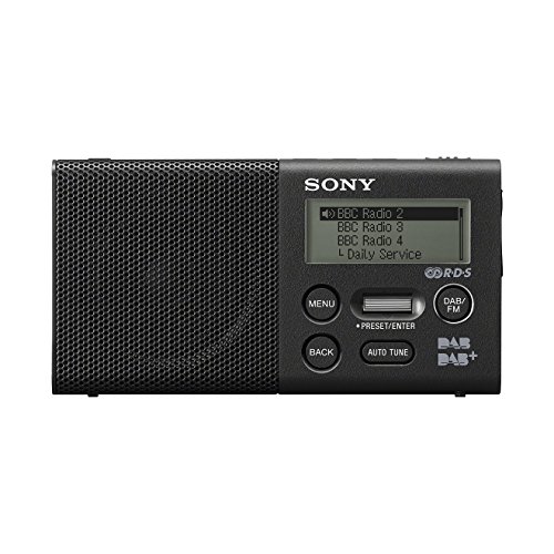Sony XDR-P1DBP - Radio (Portátil, Digital, Dab,Dab+,FM, 87,5-108 MHz, 174,928-239,200 MHz, 4,5 cm)