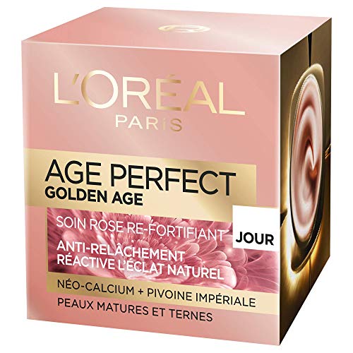 L'Oréal Paris Dermo Expertise Golden Age Perfect - Cuidado Rose a fortificar - Día, 50 ml