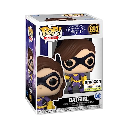 Funko Pop! Games: Gotham Knights - Batgirl - (Gwith PU) - Batman - Exclusiva Amazon - Figura de Vinilo Coleccionable - Idea de Regalo- Mercancia Oficial - Juguetes para Niños y Adultos