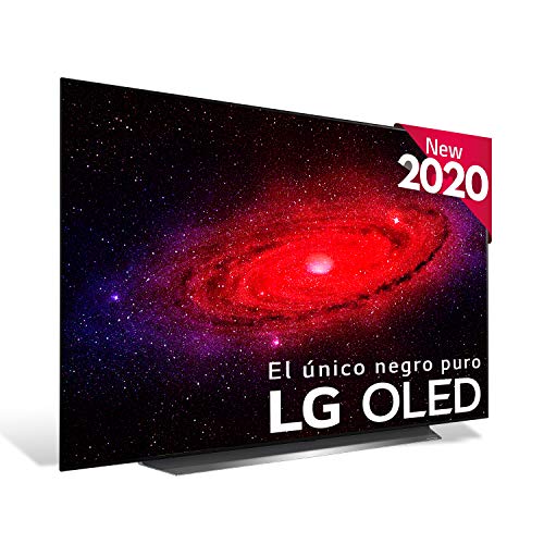 LG OLED55CX6LA - Smart TV 4K UHD OLED 139 cm (55') con Inteligencia Artificial, Procesador Inteligente α9 Gen3, Deep Learning, 100% HDR, Dolby Vision/ATMOS, 4xHDMI 2.1, 3xUSB 2.0, Bluetooth 5.0, WiFi