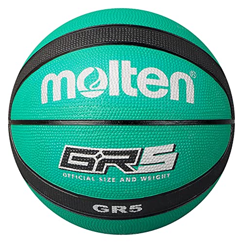 Molten BGRGK - Balon de Baloncesto de exhibición, Adulto, Verde y Negro, Talla 7