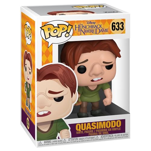 Funko Pop! Disney: Hunchback of Notre Dame - Quasimodo - Figura de Vinilo Coleccionable - Idea de Regalo- Mercancia Oficial - Juguetes para Niños y Adultos - Movies Fans - Muñeco para Coleccionistas