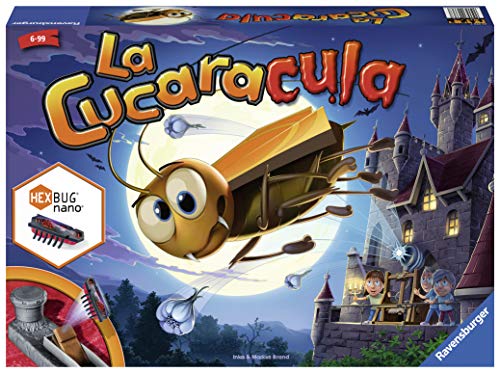 Ravensburger 22336 La Cucaracula, Juego de Mesa, 2-4 Jugadores, Edad 6+, Version en Español