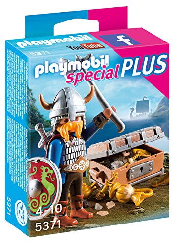 PLAYMOBIL- Especial Vikingo con Tesoro, Color, Miscelanea (5371)