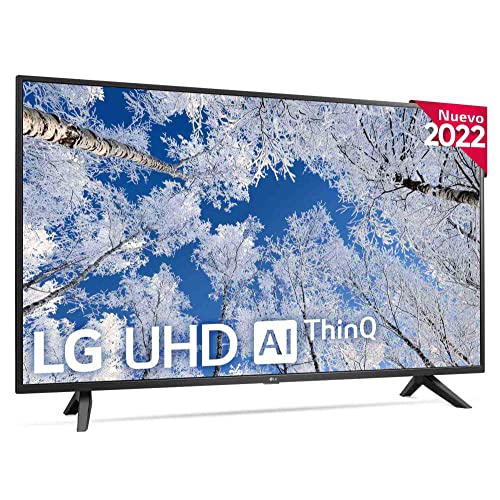 Televisor LG 50UQ70006LB - Smart TV webOS22 50 pulgadas (126 cm) 4K UHD, Procesador de Gran Potencia 4K a5 Gen 5, compatible con formatos HDR 10, HLG y HGiG