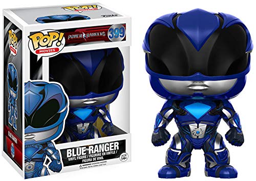 Funko- Power Rangers Blue Ranger Figura de Vinilo (12345)