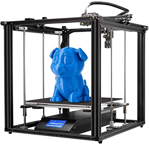 Creality Impresora 3D Ender 5 Plus con BLTouch, Placa de Vidrio y Pantalla Táctil a Color, Tamaño de Impresión Grande 350X350X400mm