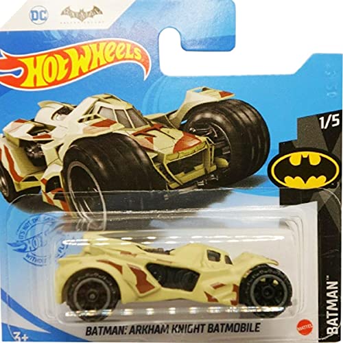 Hot Wheels Batman: Arkham Knight Batmobile Batman 1/5 2020 (8/250) Short Card