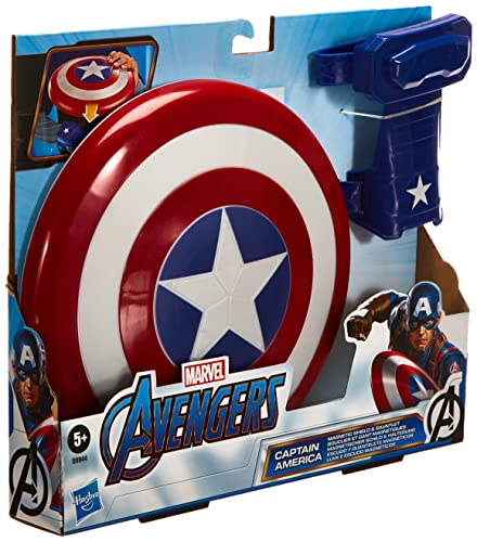Avengers Escudo Capitán América, multicolor, única (Hasbro B9944EU8)