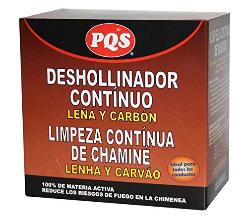 Pqs Piscinas - Deshollinador Pyro Feu 14 Dosis Leña y Carbón