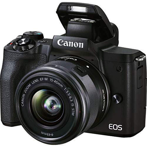 Camera Kit EOS M50 Mark II with EF-M EFM 15-45mm 1545mm f 3 5-6 3 f 3