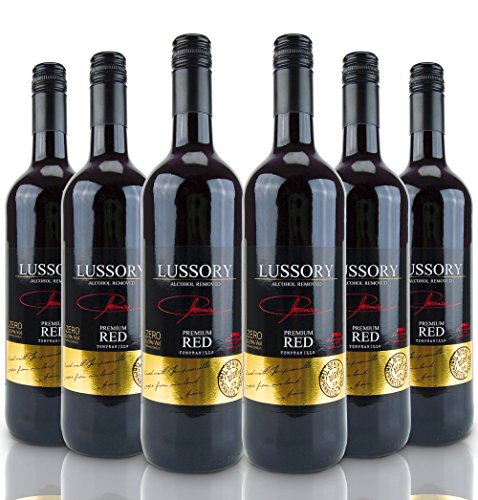 Lussory Vino Rojo - Paquete de 6 x 750 ml - Total: 4500 ml