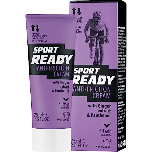 SPORT READY Crema Antifricción - Protege ante la fricción y la irritación, resistente al sudor, no mancha (75 ml)