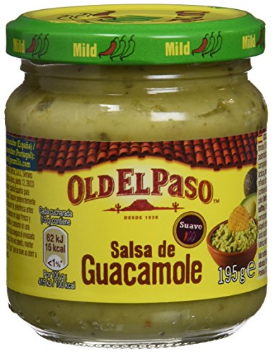 Old el paso - Frasco salsa de guacamole, 195g - , Pack de 6