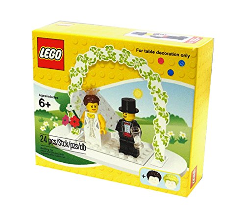 LEGO Mini Figure Set Wedding Bride Groom