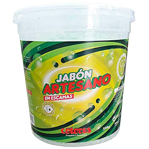 Colores Jabón Artesano con Escama 500 g