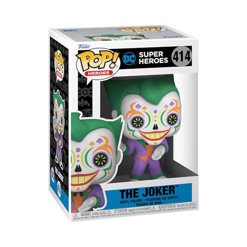 Funko Pop! Heroes: Dia de los DC - The Joker - DC Comics - Figura de Vinilo Coleccionable - Idea de Regalo- Mercancia Oficial - Juguetes para Niños y Adultos - Comic Books Fans