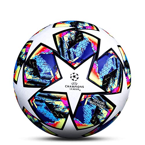 CNSTZX Balón de fútbol profesional para adultos, jóvenes y niños, pelota de entrenamiento de fútbol, pelota de ocio para interior y exterior, pelota de juego para niños pequeños/niñas/niños (G)
