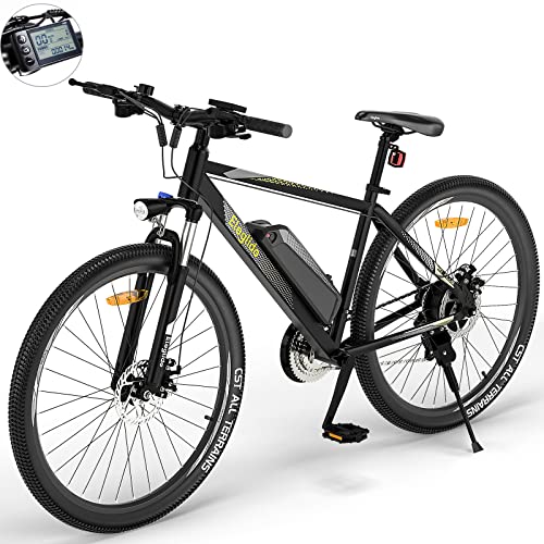 Bicicleta eléctrica Eleglide M1 Plus,27.5'' Bici Eléctrica Bicicleta de montaña Adulto,Bicicleta montaña de, e Bike MTB batería 36 V 12,5 Ah, Shimano transmisión - 21 velocidades