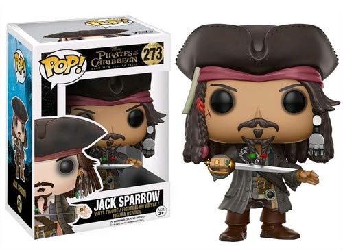 Funko - Pop! Vinilo Colección Piratas del Caribe - Figura Jack Sparrow (12803)