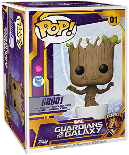 Funko 51285 Pop! Marvel: Guardianes de la galaxia - Groot bailando (edición limitada exclusiva de 18 pulgadas) #01