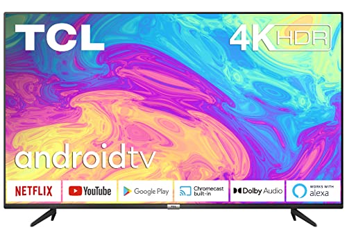 TCL 50BP615 - Smart TV 50' con 4K HDR, Ultra HD, Android 9.0, Dolby Audio, WiFi, Slim Design & Micro Dimming Pro, Smart HDR, HDR 10, Compatible con Google Assistant y Alexa