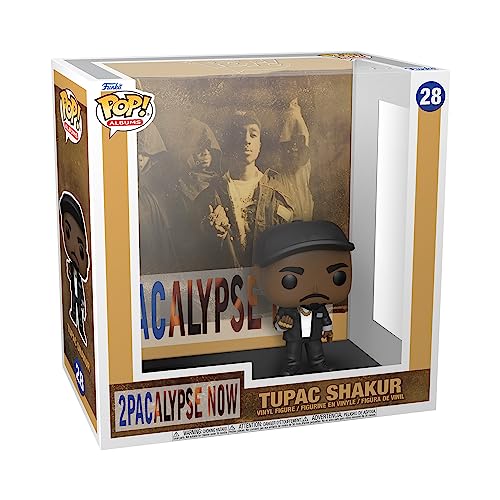 Funko Pop! Albums: Tupac - 2pacalypse Now - Figura de Vinilo Coleccionable - Idea de Regalo- Mercancia Oficial - Juguetes para Niños y Adultos - Muñeco para Coleccionistas y Exposición