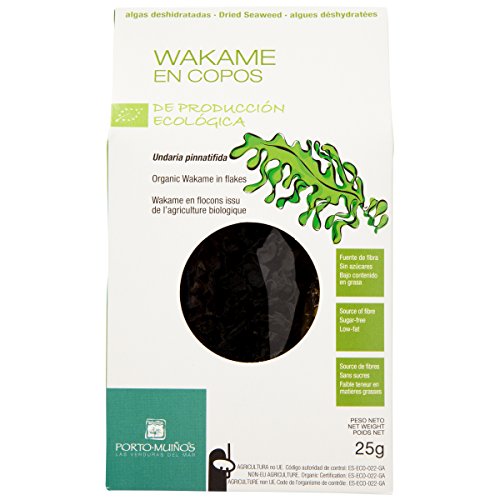 Porto-Muiños - Alga Wakame deshidratado Eco Porto Muiños 25 g