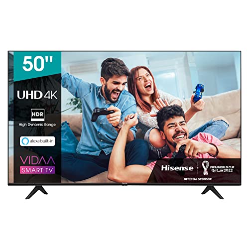 Hisense UHD TV 2020 50AE7000F - Smart TV Resolución 4K con Alexa integrada, Precision Colour, escalado UHD con IA, Ultra Dimming, audio DTS Studio Sound, Vidaa U 4.0, Color Negro