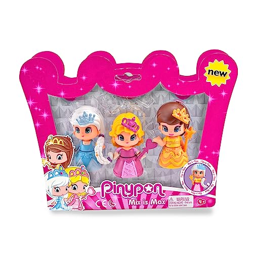 Pinypon - Pack de 3 Princesas (Famosa 700014094)